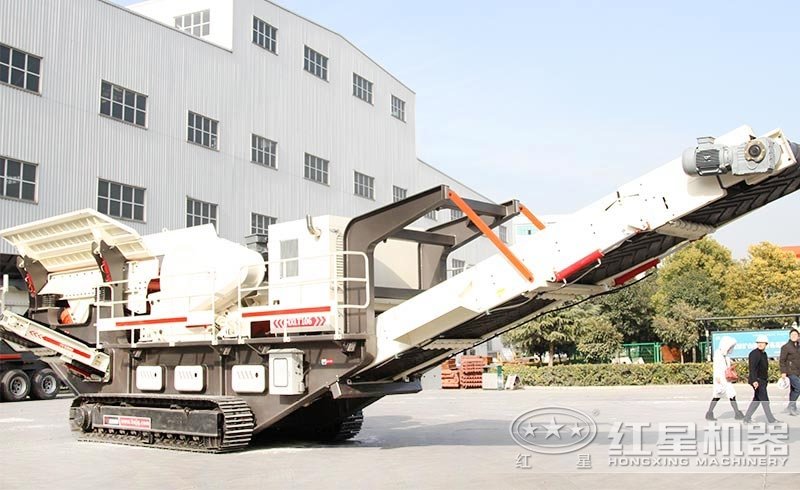 小型履帶石頭破碎機匠工于心，環保達標，不怕污染
