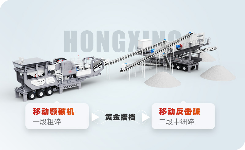 靈活現場,可自由專場的巖石移動破碎站全圖 靈活現場,可自由專場的巖石移動破碎站全圖