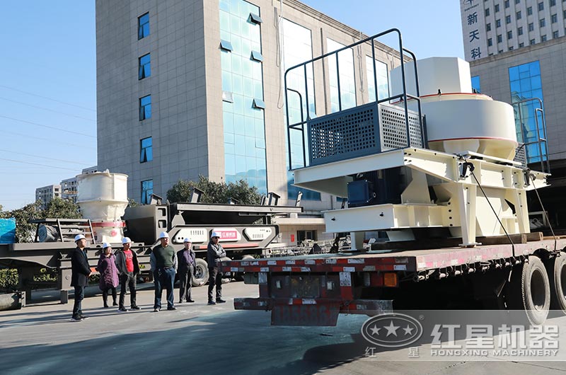 大型環保石子制砂生產線設備發貨 大型環保石子制砂生產線設備發貨